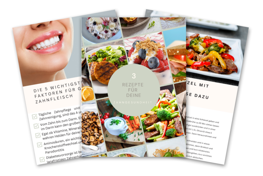 Rezeptebuch gratis dentale Ernährungsberatung Zahnfreundliche Rezepte